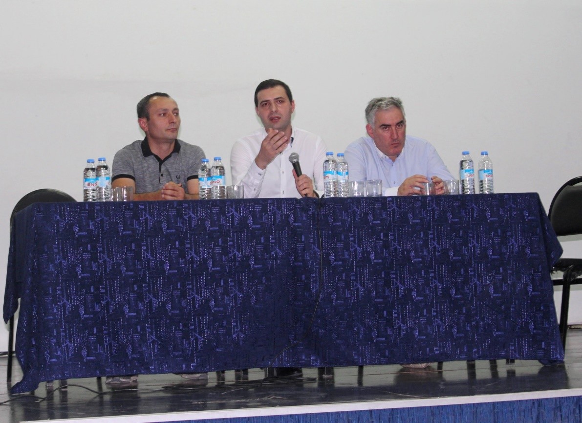 The business sector in Gori got acquainted with the new labor safety law