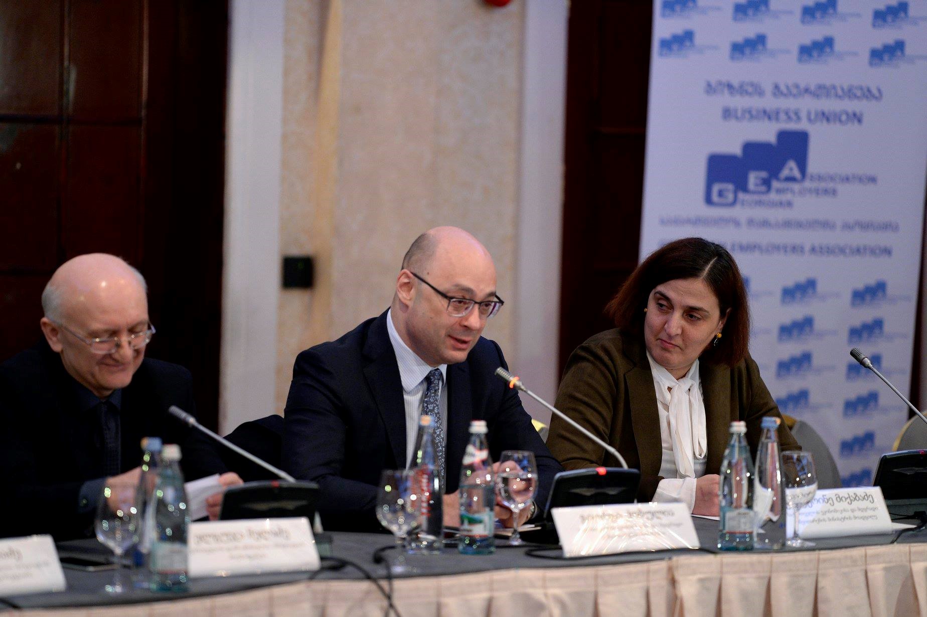 Giorgi Kobulia met with the members of the employers' association