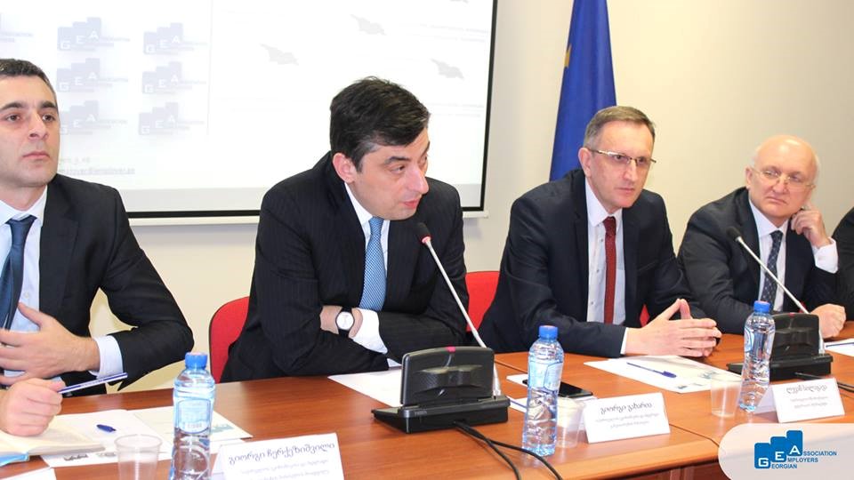 Meeting of the business sector with the Minister of Economy and Sustainable Development, Giorgi Gakharia